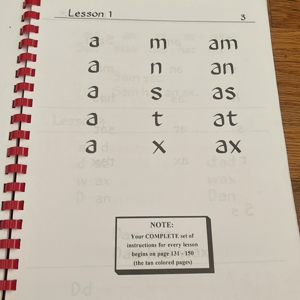Alpha-Phonics Book with CD-Systematic Way of teaching Reading! - Picture 3 of 7